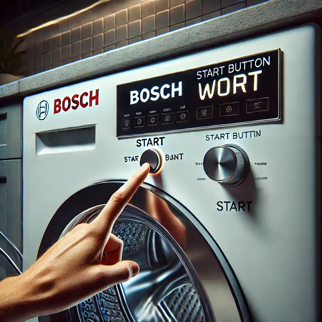 Bosch Çamaşır Makinesi Başlat Düğmesi Çalışmıyor